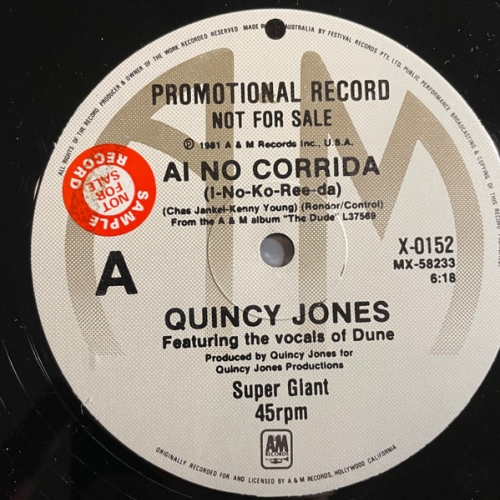 QUINCY JONES - Ai No Corrida