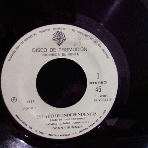 DONNA SUMMER - Estado de Independencia