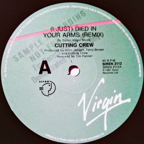 CUTTING CREW - I Just Died In Your Arms