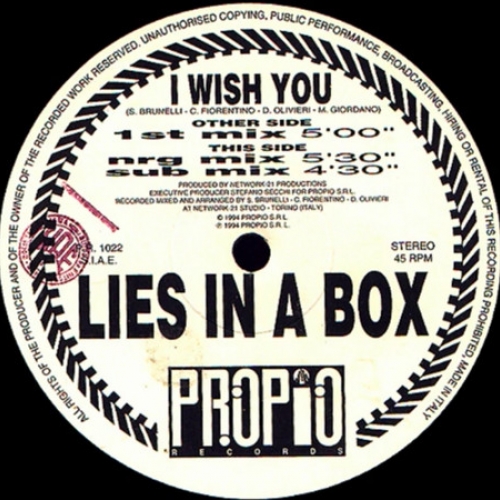 LIES IN A BOX - I Wish You