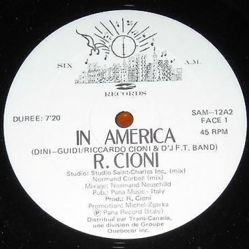 RICCARDO CIONI - In America