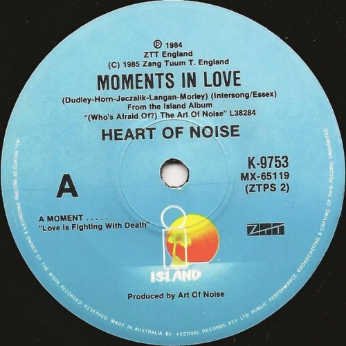 ART OF NOISE - Moments In Love