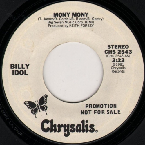 BILLY IDOL - Mony Mony