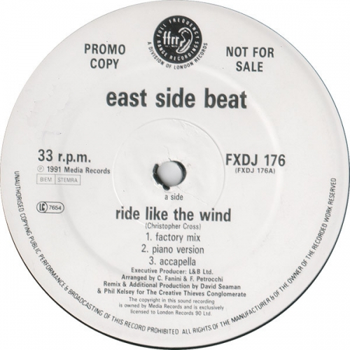 EAST SIDE BEAT - Ride Like The Wind