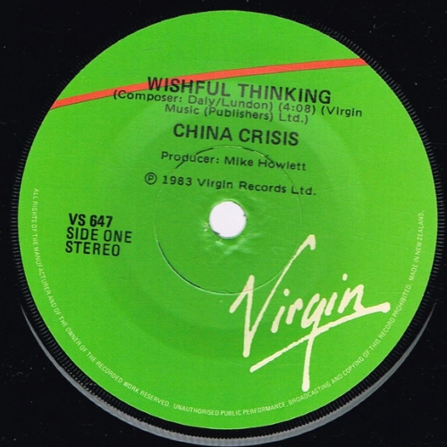 CHINA CRISIS - Wishful Thinking